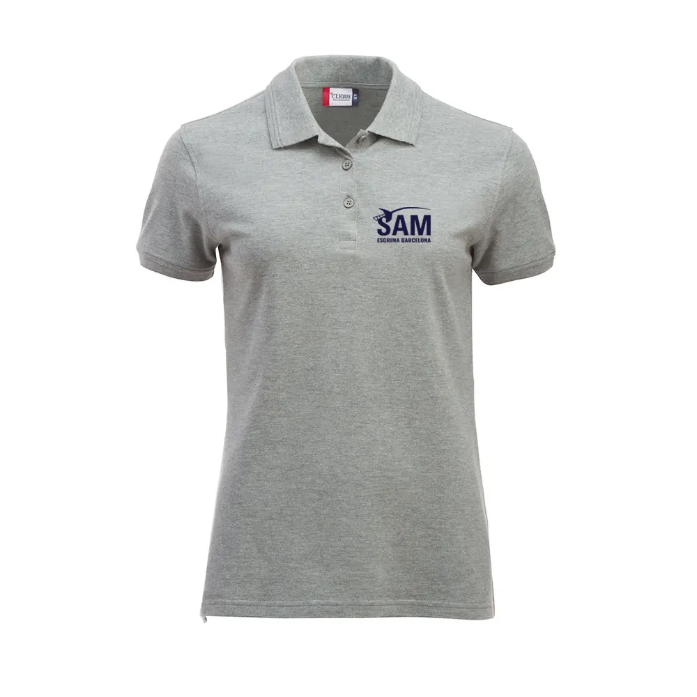 Polo Dona Gris SAM Barcelona