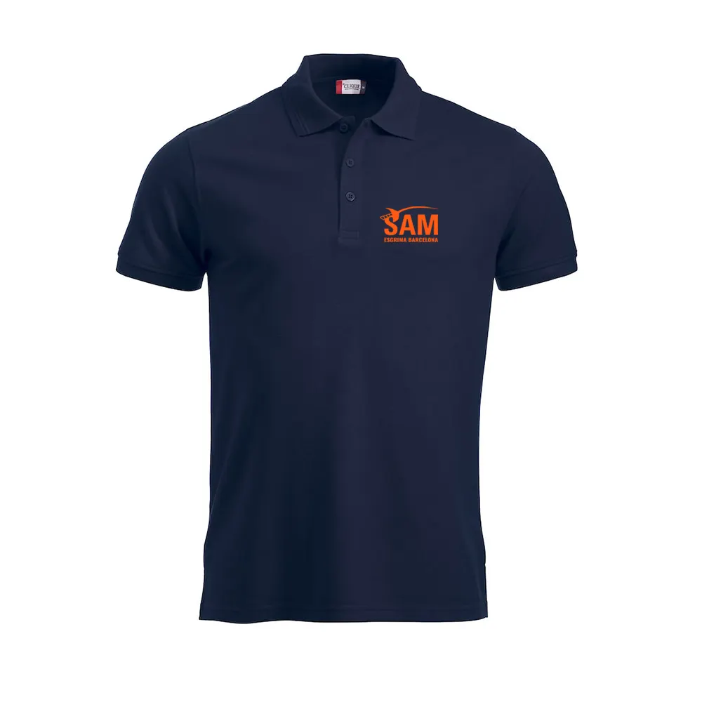 Polo Unisex Navy SAM Barcelona